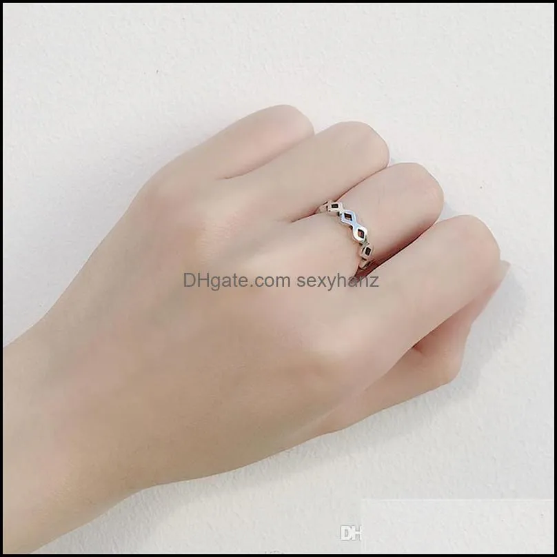 100% 925 Sterling Silver Toe Ring for Women Vintage Geometric Opening Adjustable Rings Wedding Fine Jewelry YMR417