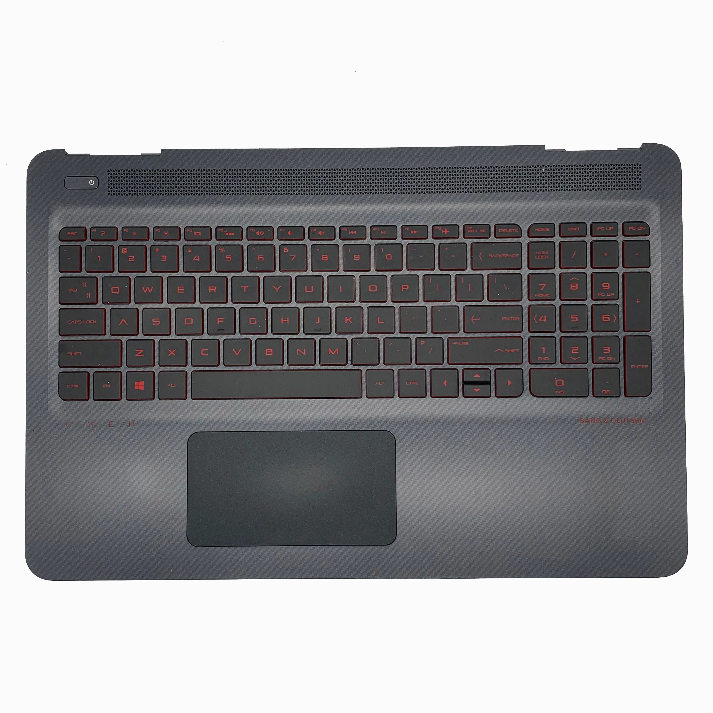 New Original Laptop Housings For HP Omen 15 AX 15 AX020CA 15 AX100 15 AX200 Palmrest Case upper cover Backlit US Keyboard with Touchpad 859735 001