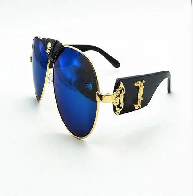 Роскошные солнцезащитные очки для мужчин и женщин унисекс дизайнерские очки пляжные солнцезащитные очки ретро маленькая оправа роскошный дизайн UV400 высокое качество с коробкой