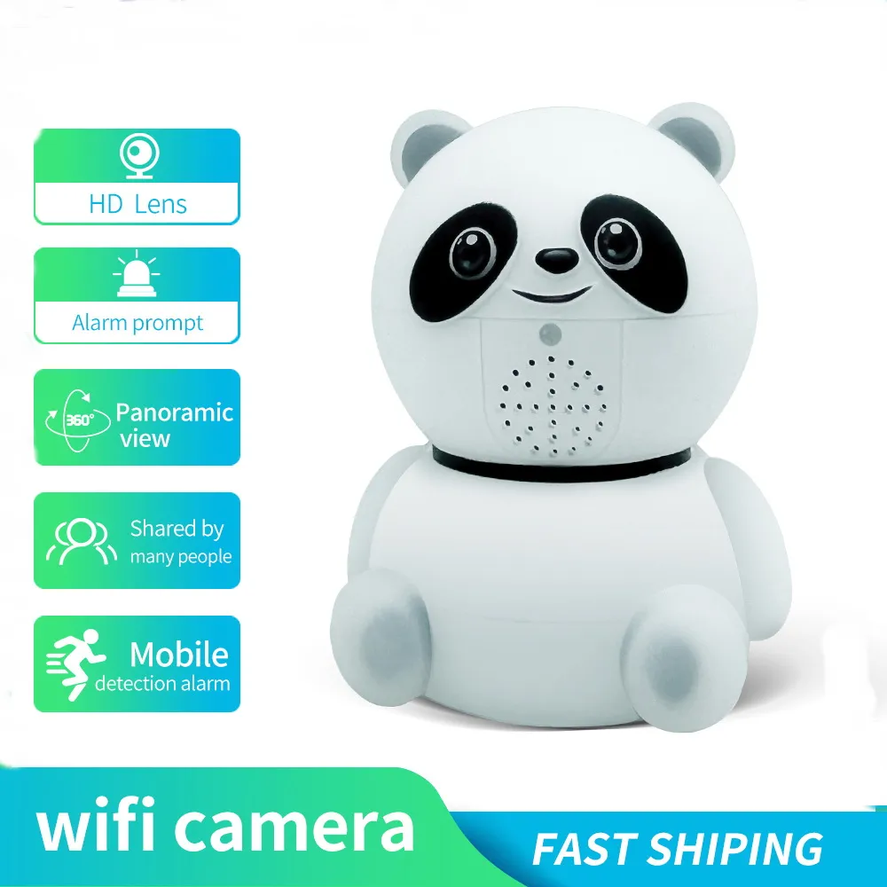 1080P Smart Home HD Baby Monitor Wireless Cameras Security Sd Card Indoor Night Vision Cctv Camera APP Remote