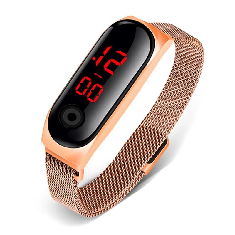 Wristwatches 2022 Women Top LED Digital Watch Fashion Watches For Electronic Wristwatch Hodinky