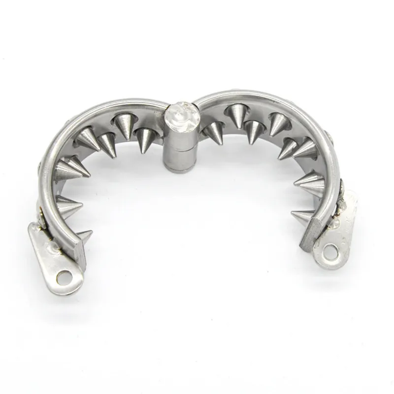 penisring spikes Steel CBT Penis Ring w. Thorns Toms sharp Spikes main image 1
