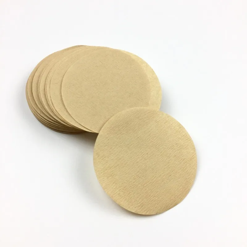 100-2000PCS Coffee Filter Paper Round 56/60/ 68mm Espresso Maker V60 Dripper s Tools Moka Pot 220509