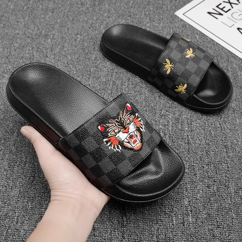Luxury shop slides mens