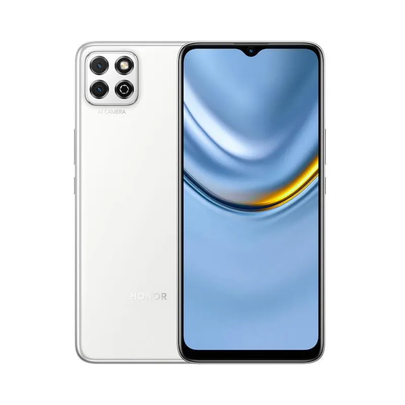 Cellulare originale Huawei Honor Play 20 4G LTE 8GB RAM 128GB ROM Octa Core Unisoc T610 Android 6.517" LCD Schermo intero 13.0MP AI HDR OTA Face ID 5000mAh Smart Phone