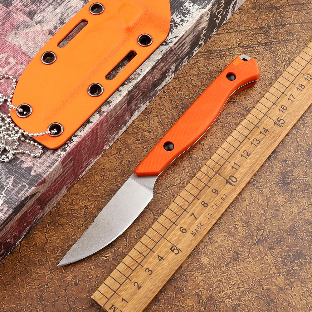 15700 Straight Knife 440C Fixat Blad G10 Handle EDC Multifunktion Tool Camping Hunting Self-Defense Survival Tactical Knife