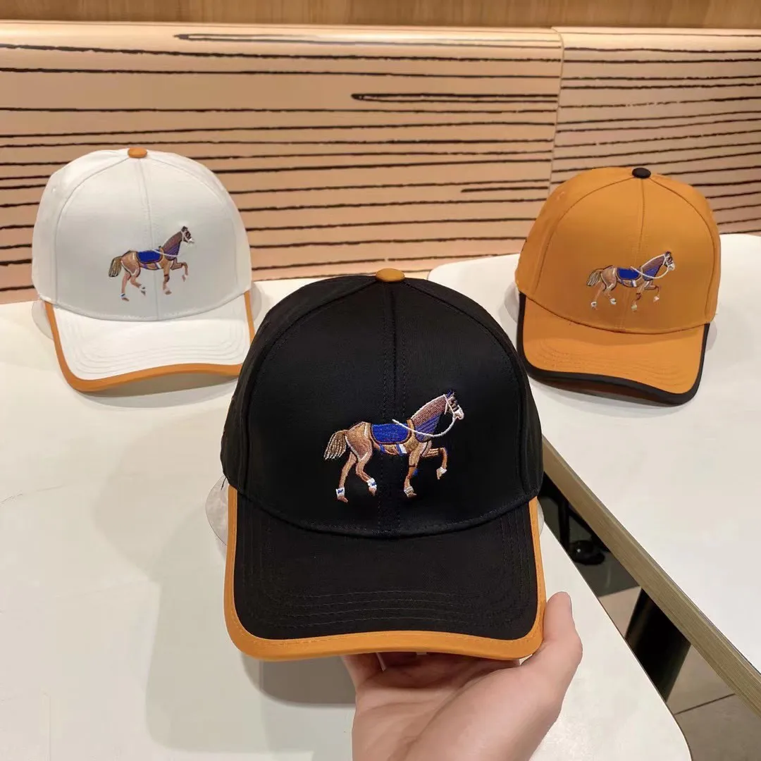 ontwerpers baseball caps luxe baseball cap effen kleur letter dieren eend tong hoeden sport temperament honderd nemen paar casual reizen zonnescherm hoed zeer goed