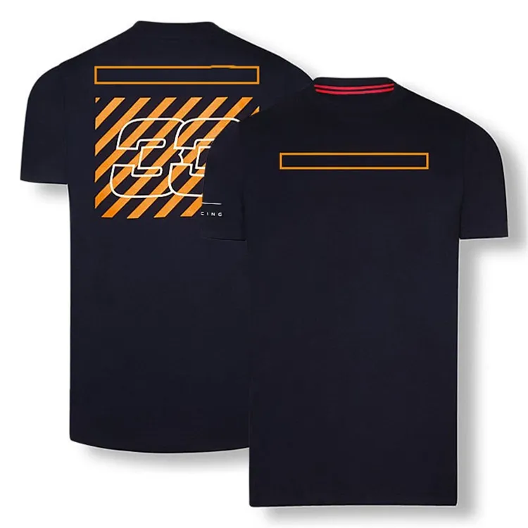 F1 Team T-Shirt Formül 1 Yarış Takımı Erkekler Hayran Giyim Yaz Kısa kollu hızlı kuruyan tişört logosu özelleştirilebilir2923