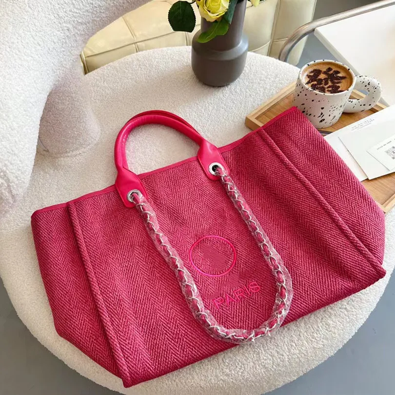 Veelkleurige boodschappentassen voor dames Designer luxe canvas handtassen schoudertas Topkwaliteit