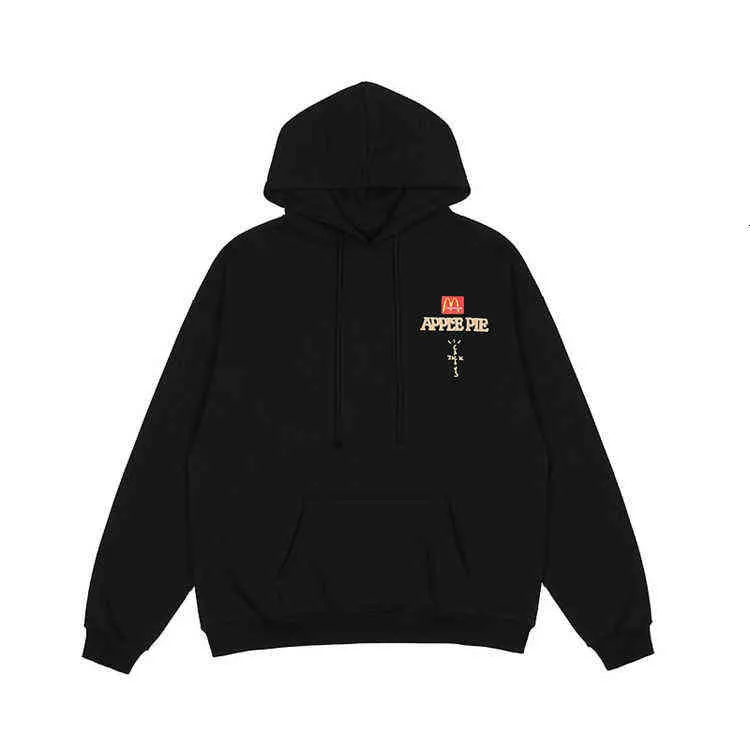 Flyself Unisex Felpa con Cappuccio Rapper Cool Maniche Lunghe Tasche Pullover Sportive Felpa per Uomo Donna Teen
