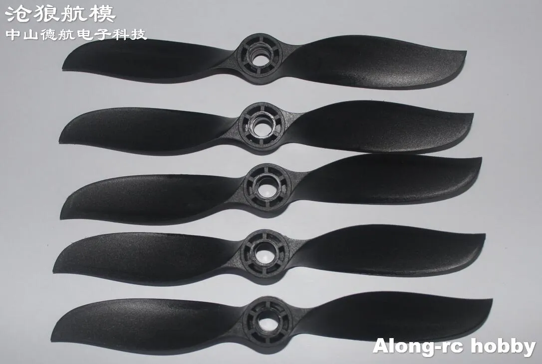 5pcs 7060E 7x6 E 7 인치 7 "Hight Speed ​​Propeller RC 모델 비행기 취미 비행기 플라이 윙 DIY 항공기 모델