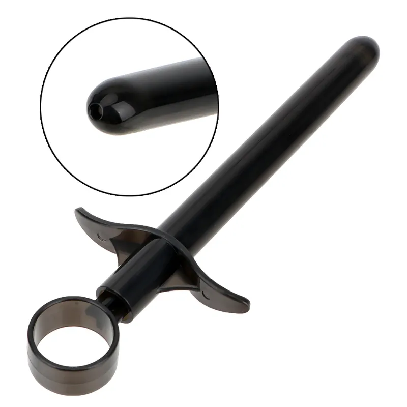 Smeermiddelinjector 10ML Anale plug Seksspeeltjes voor mannen en vrouwen Injecteer smeermiddelen Oliewerper Reinigingsgereedschap 220629_voghion.com