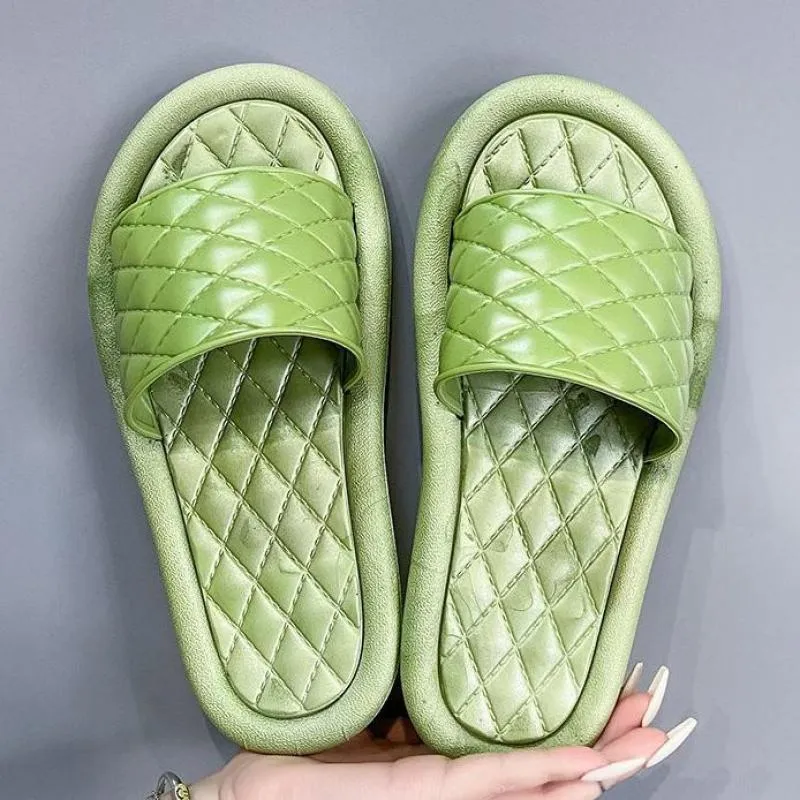 Slippers 2022 Women Summer Indoor Home Slides House Bathroom Non Slip Soft Cool Ytmtloy Zapatillas Casa Mujer Sapato Femin