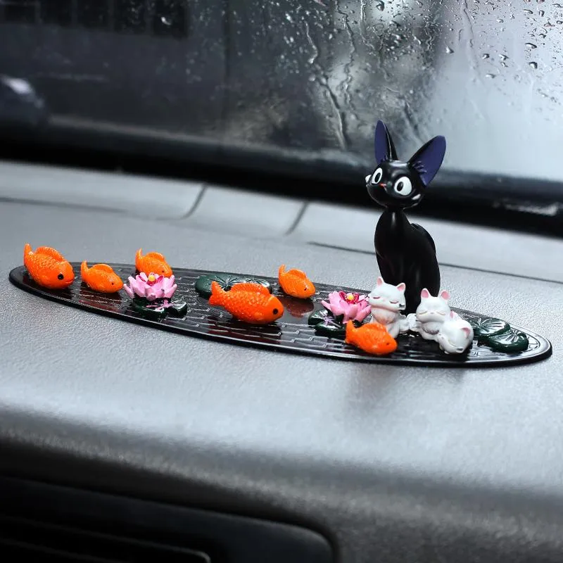 Interi￶rdekorationer Mini Ornament Small Landscape Car Personality Instrument Console Center Decoration Supplies Interior