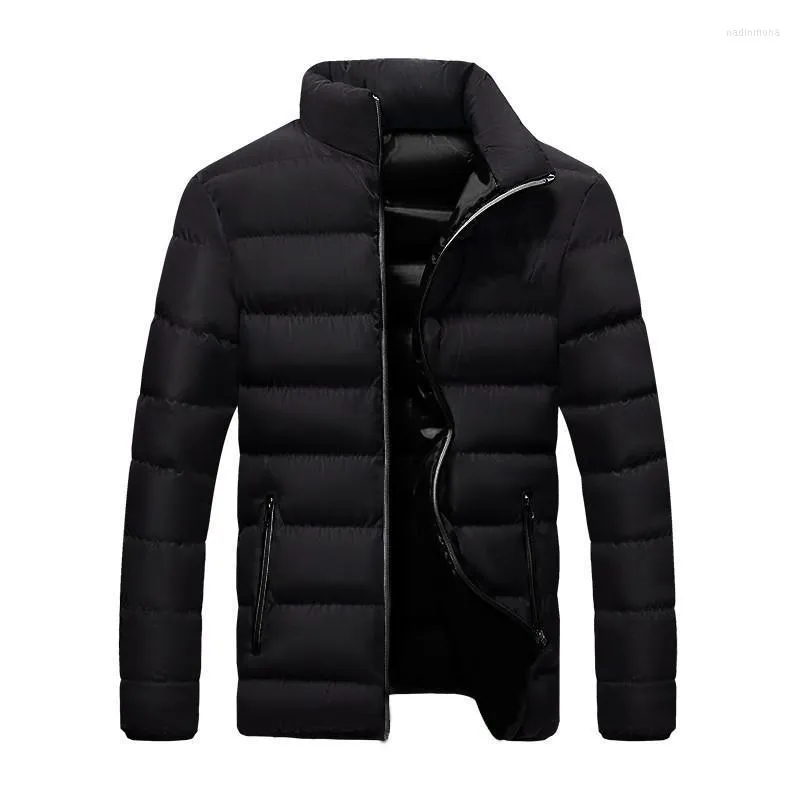 Trench homme épaissi 2022 tendance veste matelassée homme automne et hiver chaud coupe-vent grande taille veste courte homme Nadi22