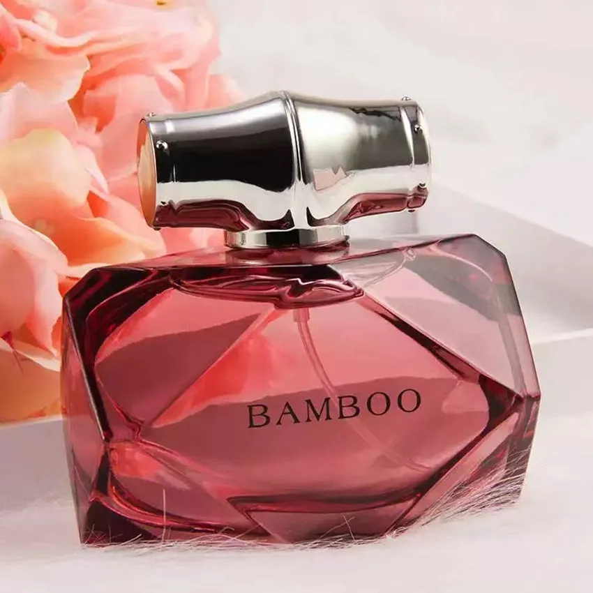 Populaire Marque Parfums Femmes Cologne Bambou 75 ml Femme Parfum Sexy Parfums Vaporisateur EDP Parfums Parfum De Mariage Fast Ship Dropshipping