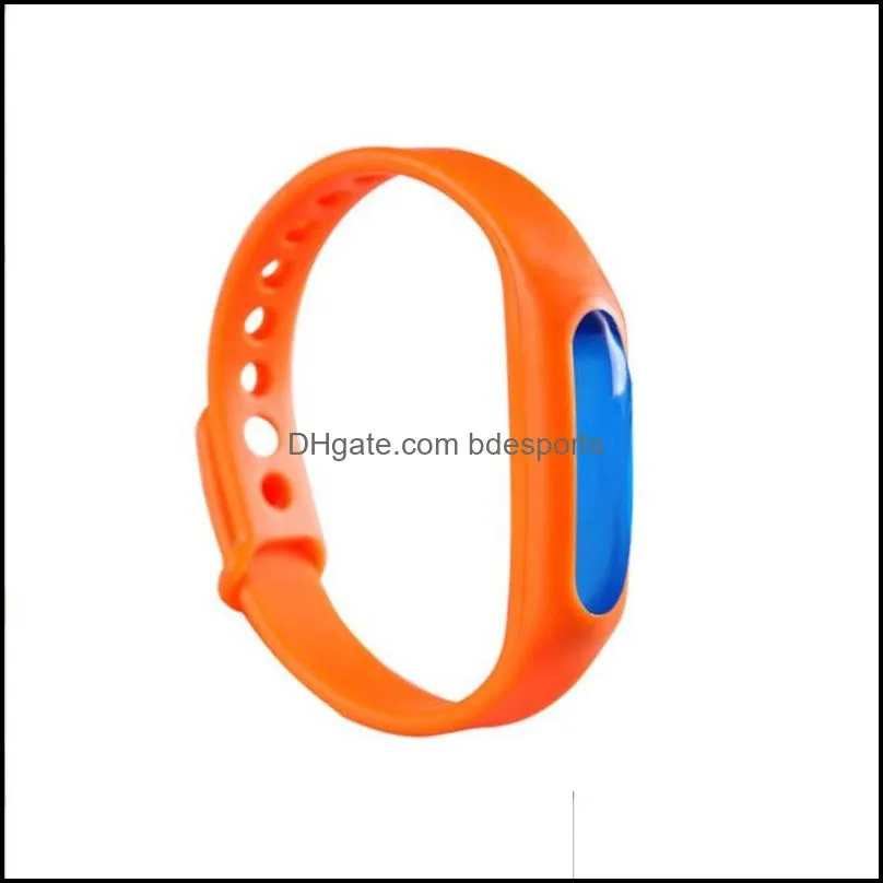 Kid Mosquitoes Repellent Bracelet Silicone Wristband anti-mosquito Plant  Oil Capsule Mosquito Repellent Band Pest control