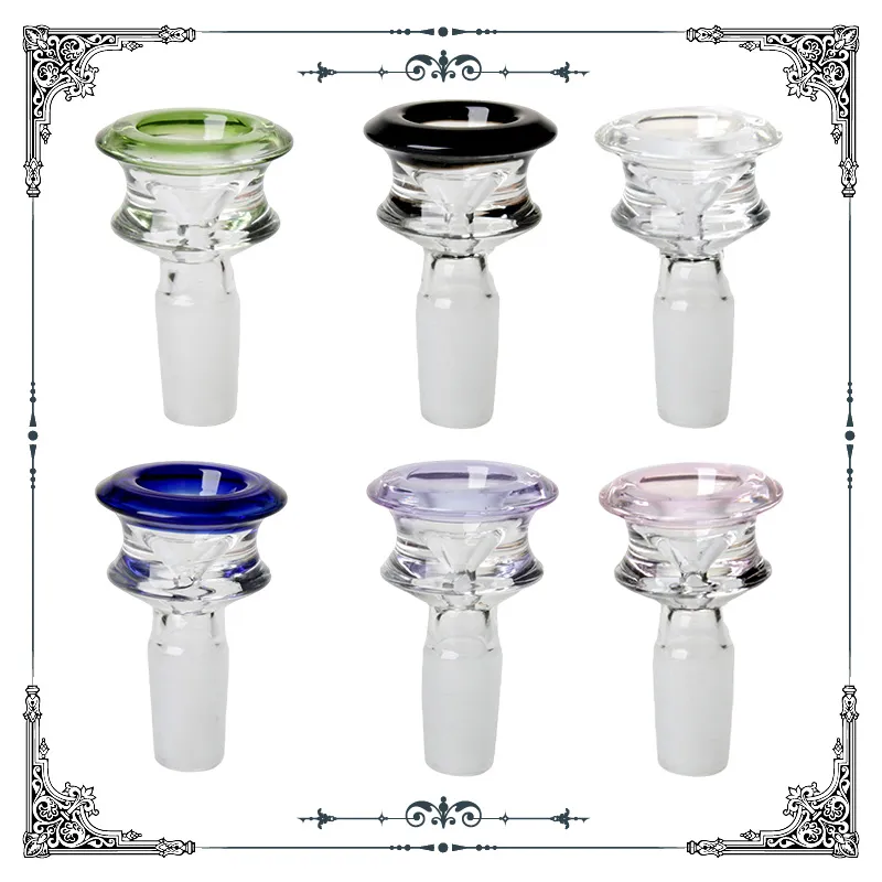 glazen kommen 14 mm 18 mm mannelijke gewricht glazen kom voor rookwaterpijp bong accessoires bong dik