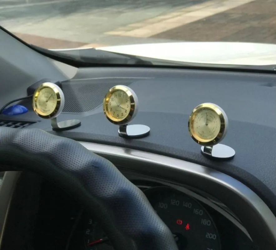 Dekoracje wnętrz ozdoby samochodowe mini zegary dekoracja wklejka wklejka dekoracja