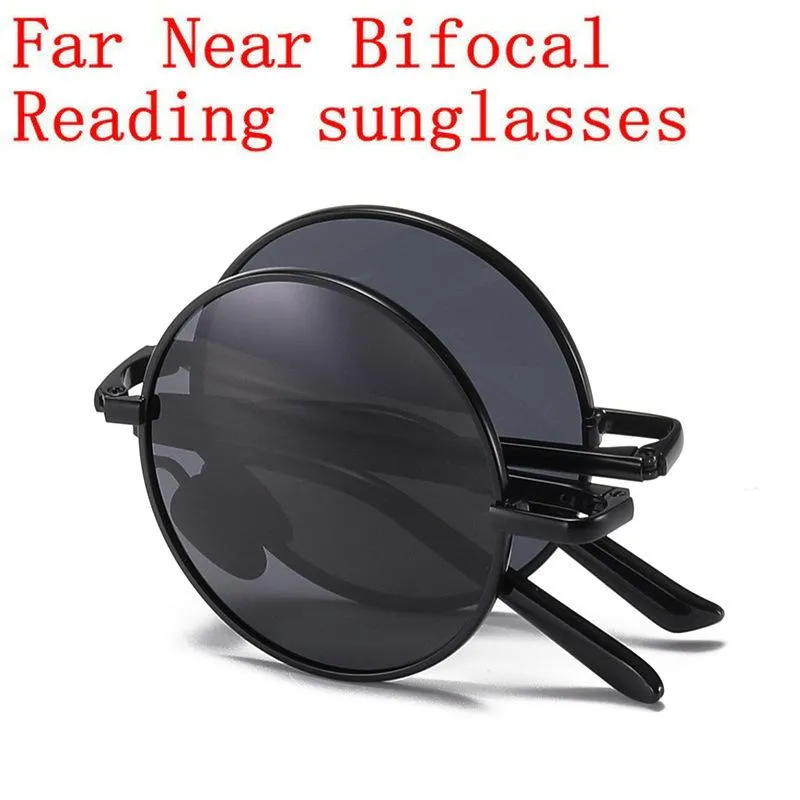 Gafas de sol Gafas de lectura bifocales plegables portátiles Lectores de moda cómodos y ligeros para hombres y mujeres NXSunglasses
