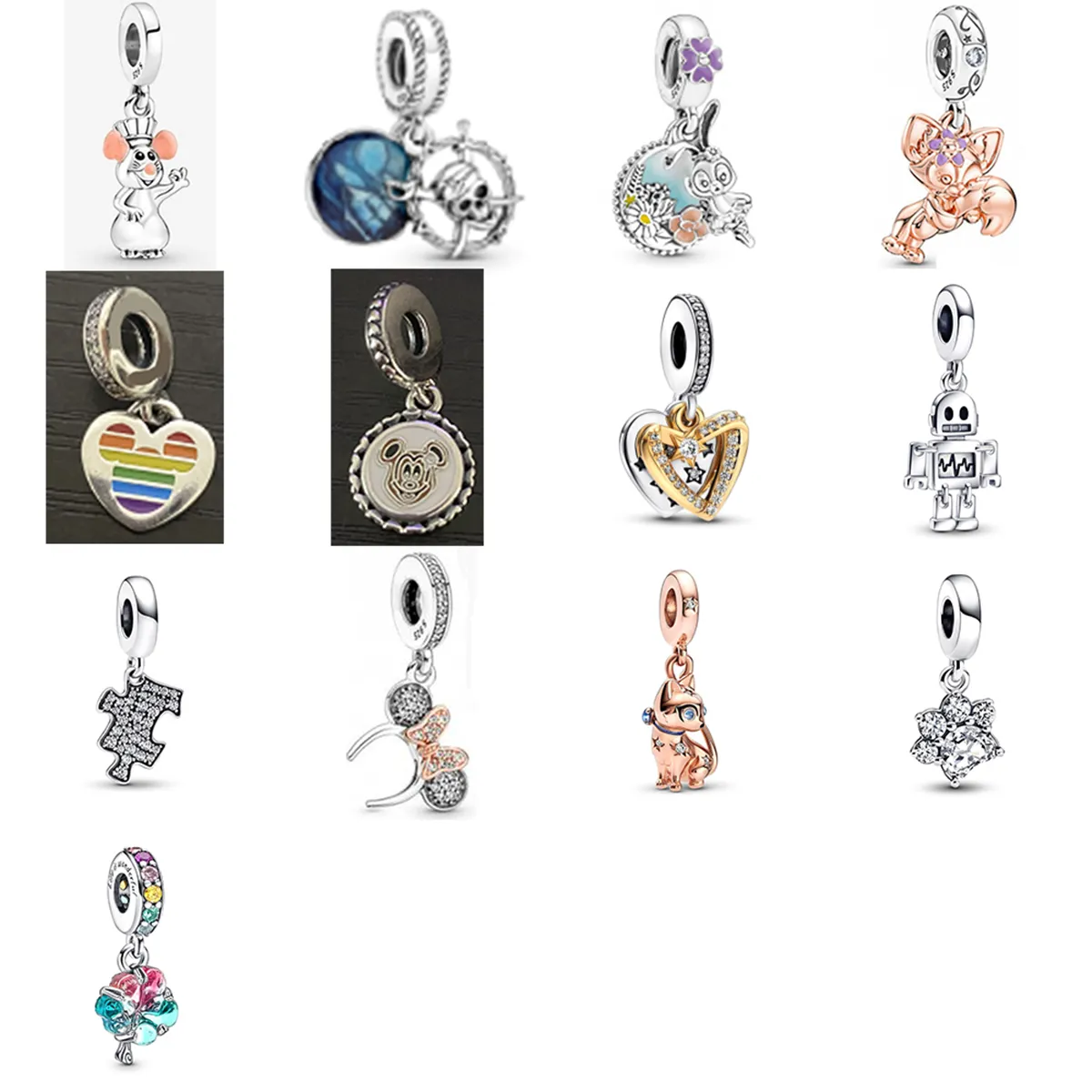 NOUVEAU 2021 100% 925 Sterling Silver 782259C01 790768C01 et luxueux DIY Femmes Original Bracelet Mode Jew elry Gift