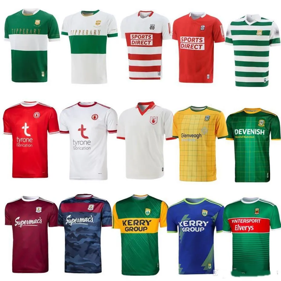 ₩26,978에서 모든 팀 GAA Home Away Jersey 팬 셔츠 셔츠 2021 22 Mayo Tyrone