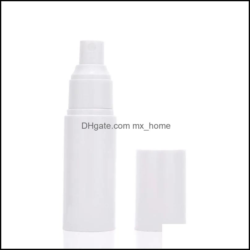 100ml Plastic Cosmetic Lotion Pump Bottles White PET Spray Bottle for Facial Cleaner Skin Care Serum Perfume  Oil