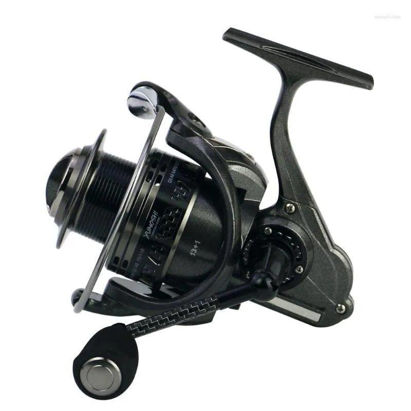 Hela metallfiske-rulle LM2000-5000 Wire Cup Gapless Fish Wheel Carbon Rocker Baitcasting rullar