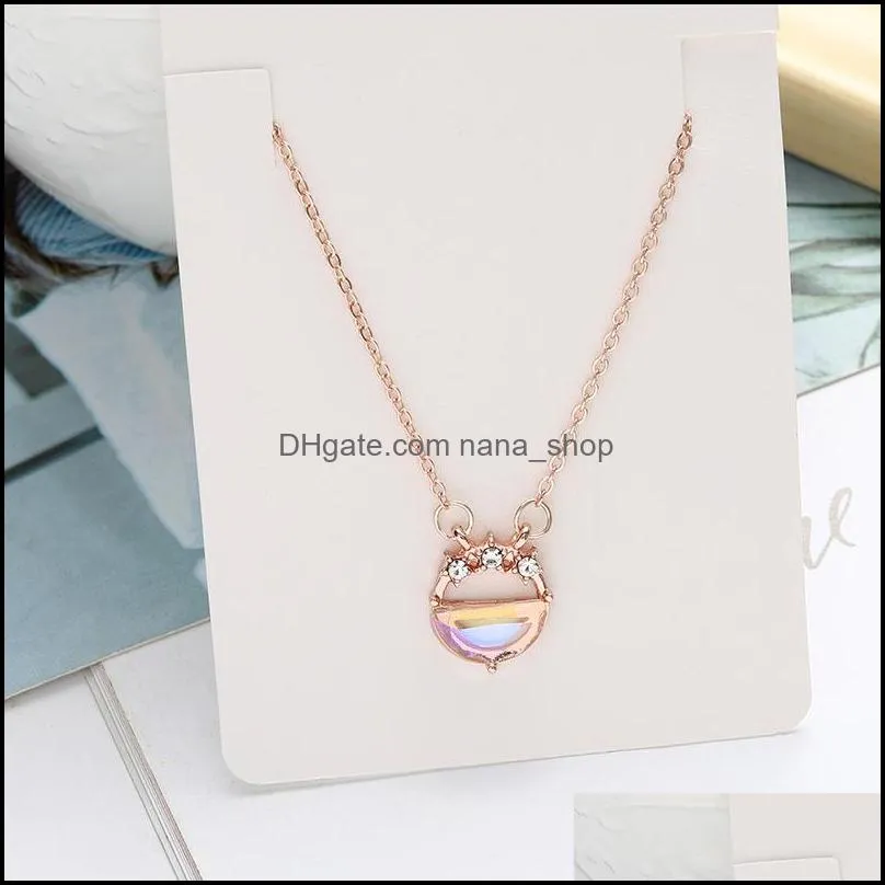 Star Moon Symphony Fairy Pendant Chains Necklaces Clavicle Chain Necklace