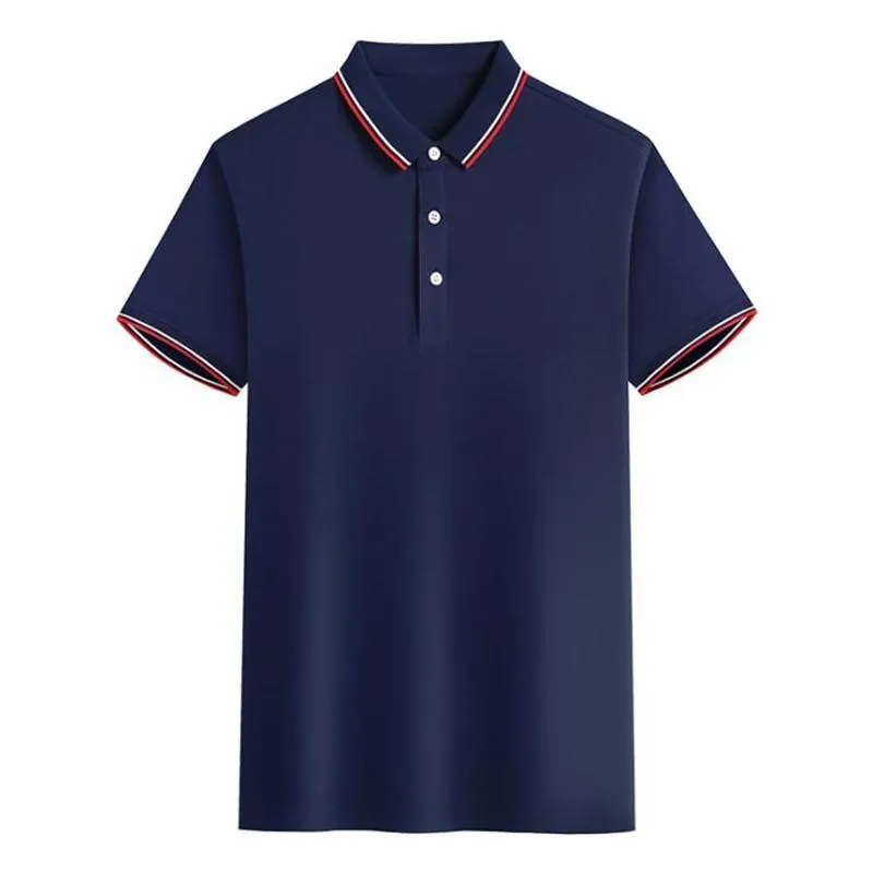 Polos pour hommes Chemise décontractée d'été Hommes à manches courtes Slim Vendu Couleur pour Plus Taille 4XLMen's Men'sMen's