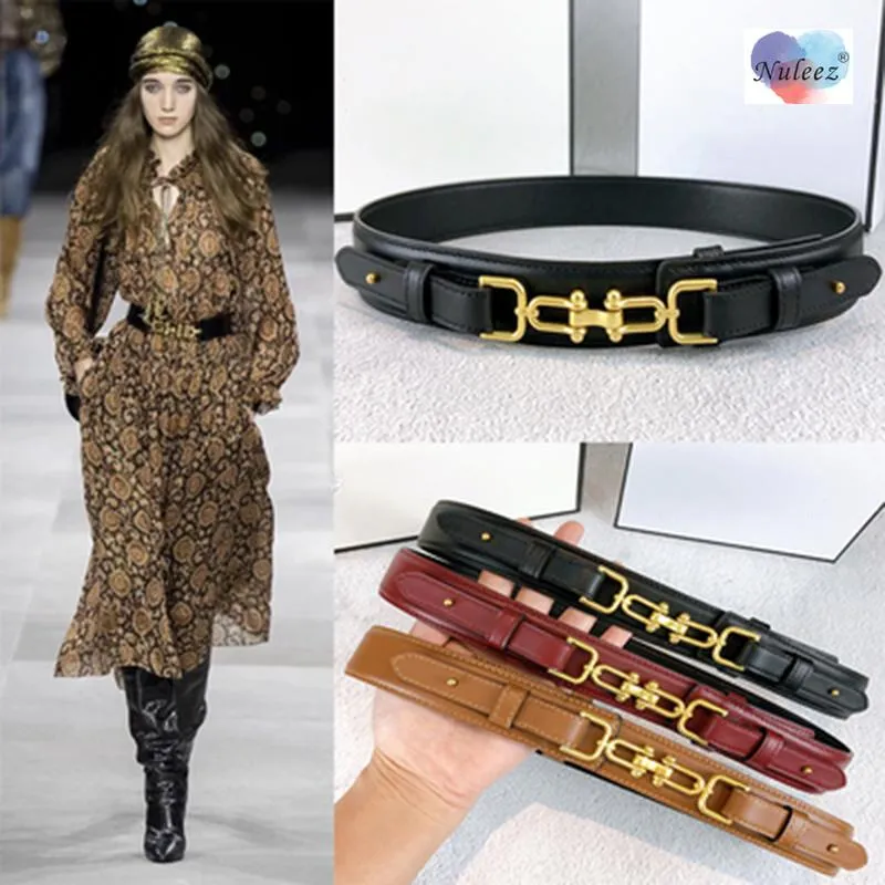 Cintos Golden Hook Burchle Belt Women Top Genuine Cowhide Cister Cisterbunds Moda Moda-correspondência Acessório de ornamentos Europeanos Europeanos Binceiros italianos