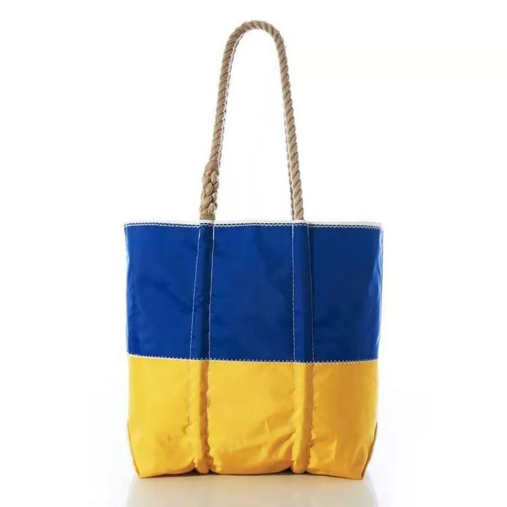 Роскошная дизайнерская сумочка украинская флажковая сумка сумки сумки Canvas Shopping Bags Сумки для хранения модные пакеты с большими емкостью 0427