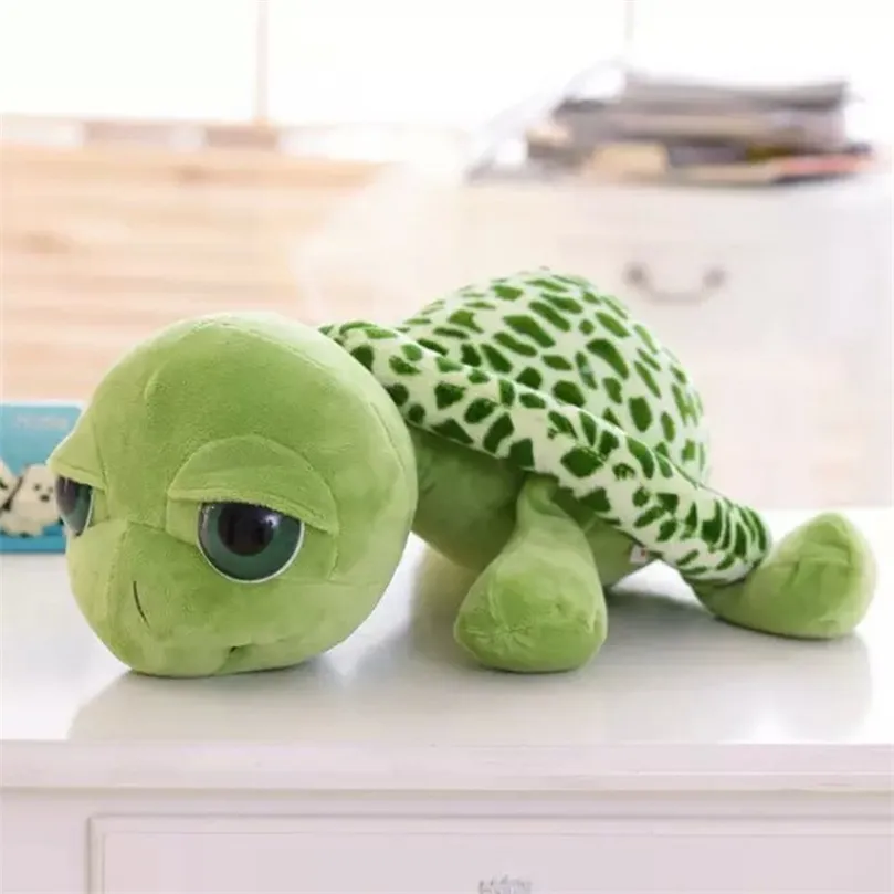 20cm Adorável olhos grandes Tartaruga brinquedos de tartaruga de tartaruga de pelúcia de pelúcia de pelúcia para crianças Presente de aniversário 220815