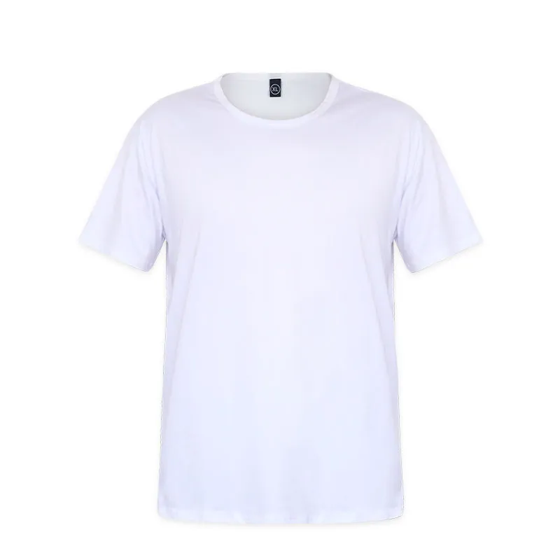 Magazzino locale Sublimazione T shirt bianche in bianco Trasferimento di calore Abbigliamento modale Abbigliamento genitore bambino fai da te