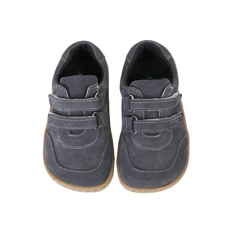 Tipsietoes Spring herfst Echte ademende sportschoenen voor meisjes en jongens Kids Barefoot Sneaker 220705