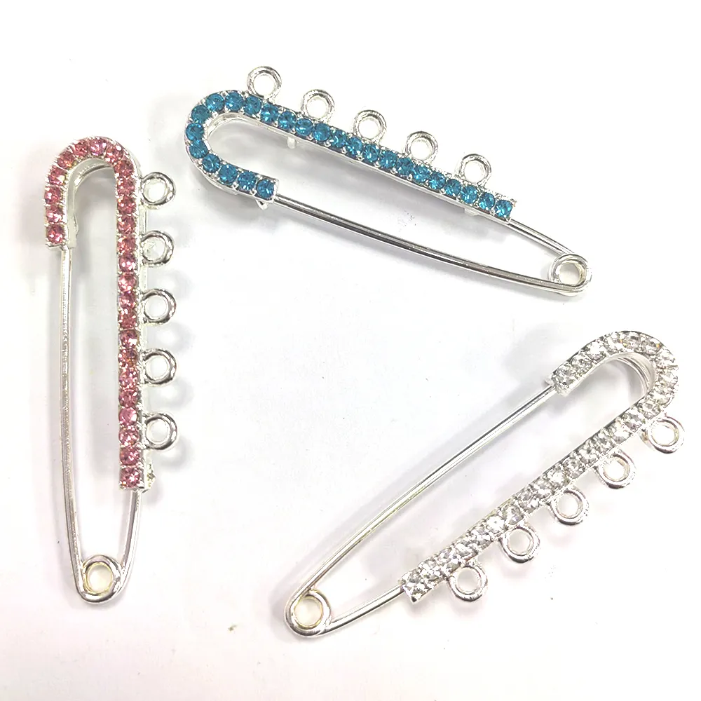 Save Big on Bulk Rhinestone Safety Pins Silver Plated Rhinestone Safety  Pins For Baby, Newborn, Brooches, Hijab, And DIY Jewelry Making Best  Deals