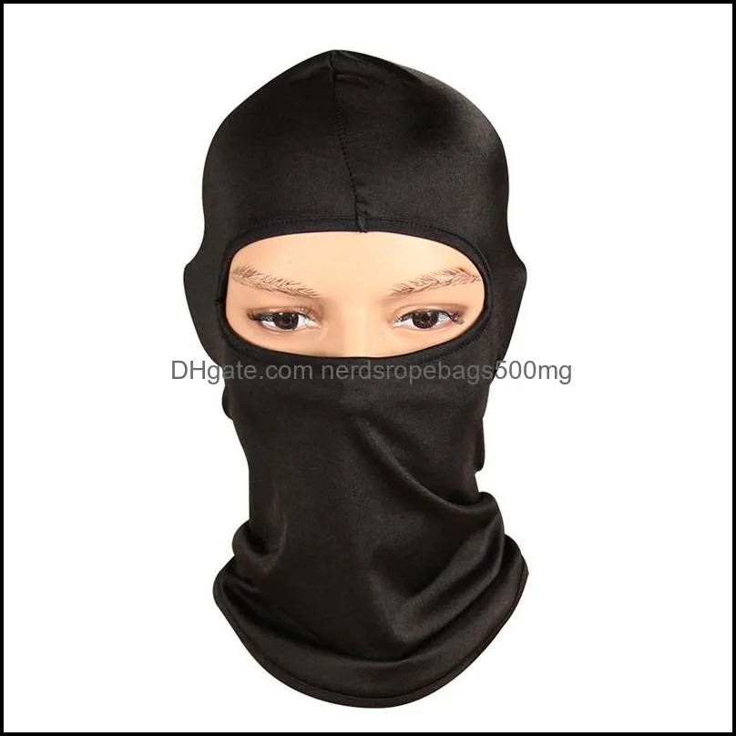 Outdoor cycling face masks dustproof cs mask windproof breathable sports bike anti-sai head cover Lycra fabric Dropshipping 963 R2