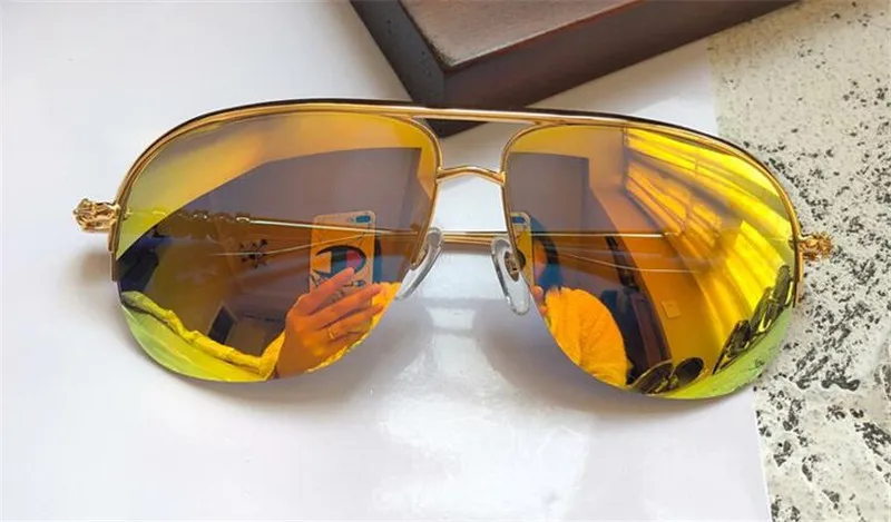 Nouvelle mode lunettes de soleil de designer populaires REHAB new york lunettes de designer de style premium cadre pilote style steampunk top qualité lentille uv400