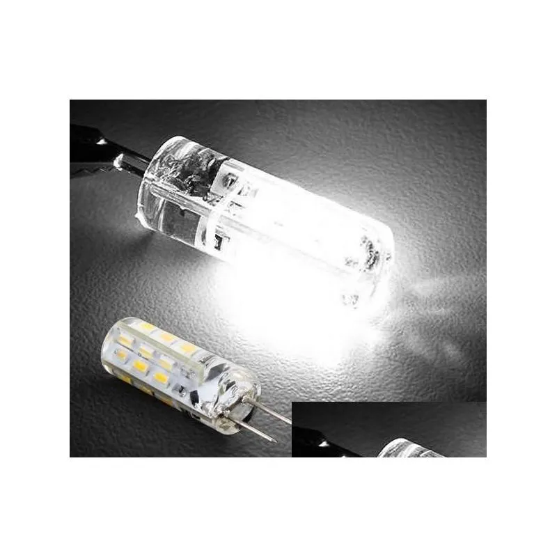 g4 2w 24leds smd 3014 led bulbs chandelier crystallights dc 12v nonpolar warm white cool white led corn light 500pcs