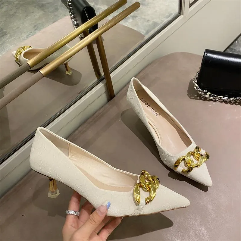 Scarpe Eleganti Punta Tonda Donna Tacchi Alti Spogliarellista
