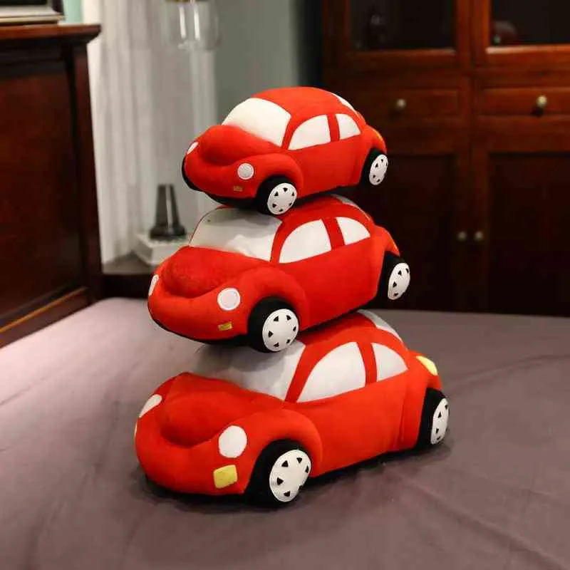 Cm sevimli renkler araba modeli kucaklaşır çocuklar çocuklar erkek hediyesi kawaii şekilli yastık doğum günü hediyeleri j220704