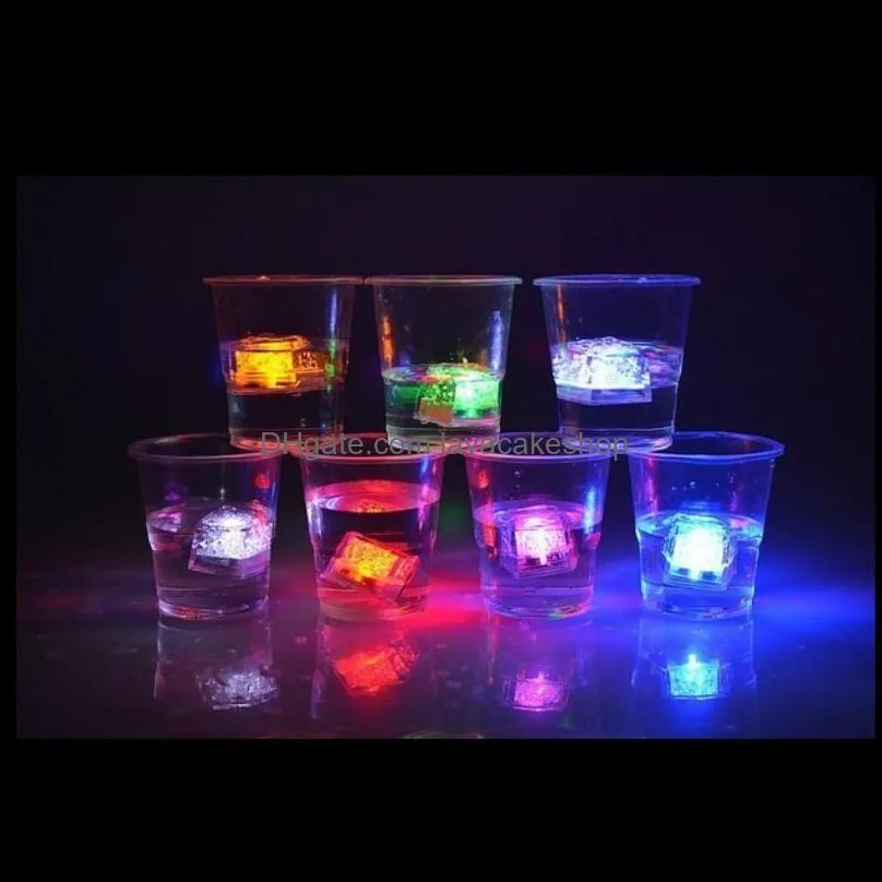 hot led gadget led coaster flashing light bulb cup mat colorful light up for club bar home party holiday dde3633 272 g2