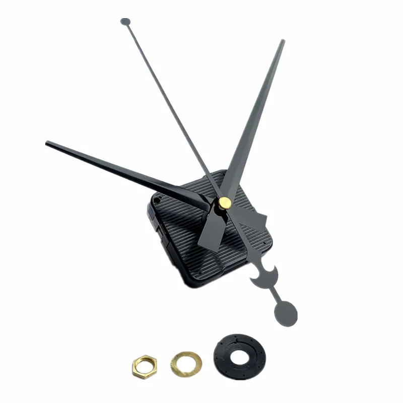 100 juegos 6262 inserto de movimiento de reloj silencioso alto Torque escaneo de eje largo 28MM eje reloj de pared Kits de reemplazo accesorios de bricolaje