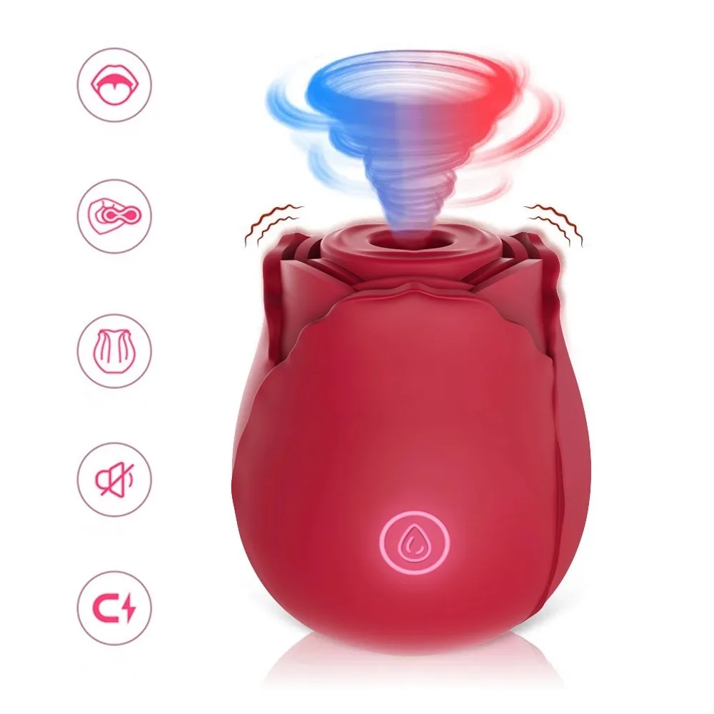2021 rose flower toy for women We Tested a Rose Toy Vibrator. It's Good main image 1
