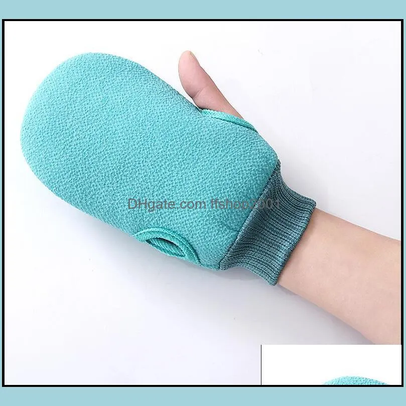 manufacturers selling body cleaning washcloth soft brush home hotel bathroom shower ball back exfoliating skin towel bath gloves