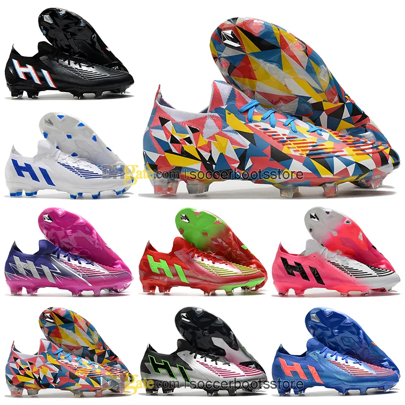 Kids Low Ankle Football Boots Predator Edge.1 FG Firm Ground Cleats X