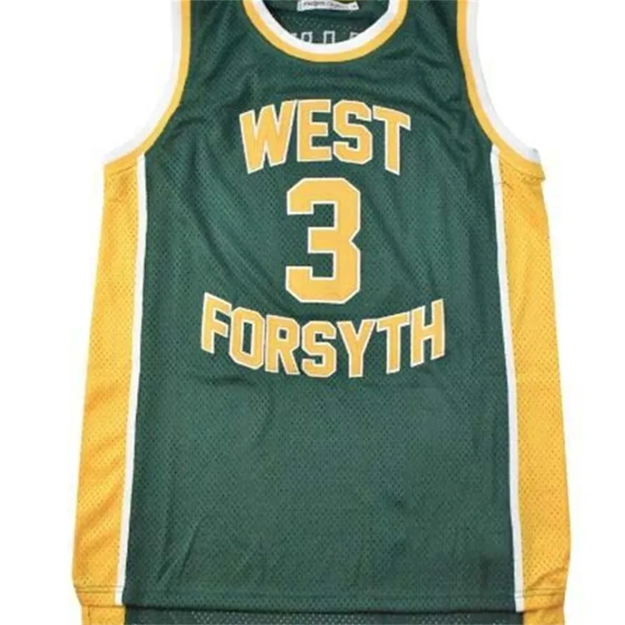 Nikivip HOMMES FEMMES personnalisé n'importe quel nom n'importe quel numéro JEUNE personnalisé XXS-6XL Chris Paul West Forsyth Lycée Maillot de Basket-Ball