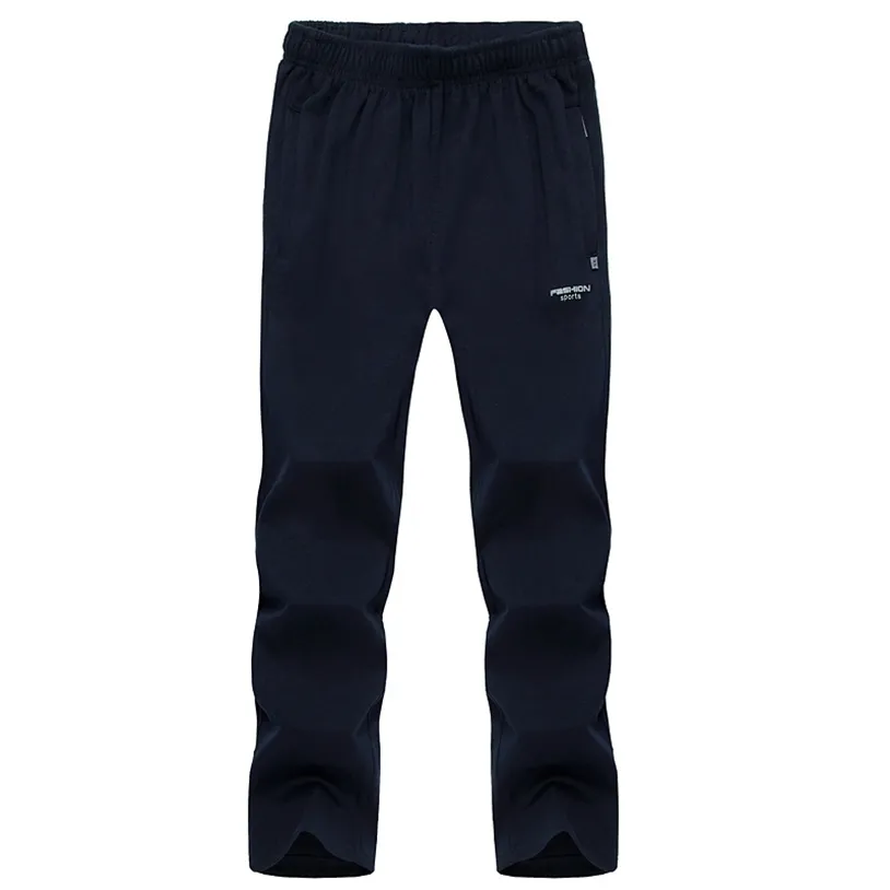 Män joggar lössport löpande byxor bär bomullsbyxor joggare träning elastisk midja casual racksuit 220325