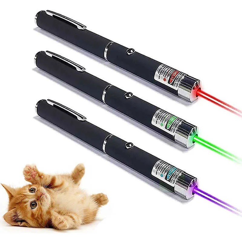 Laser Sight Lighting Pointer 5MW Powerful Green Blue Red Dot Light Pen High Power Meter 405Nm 530Nm 650Nm Green Lazer