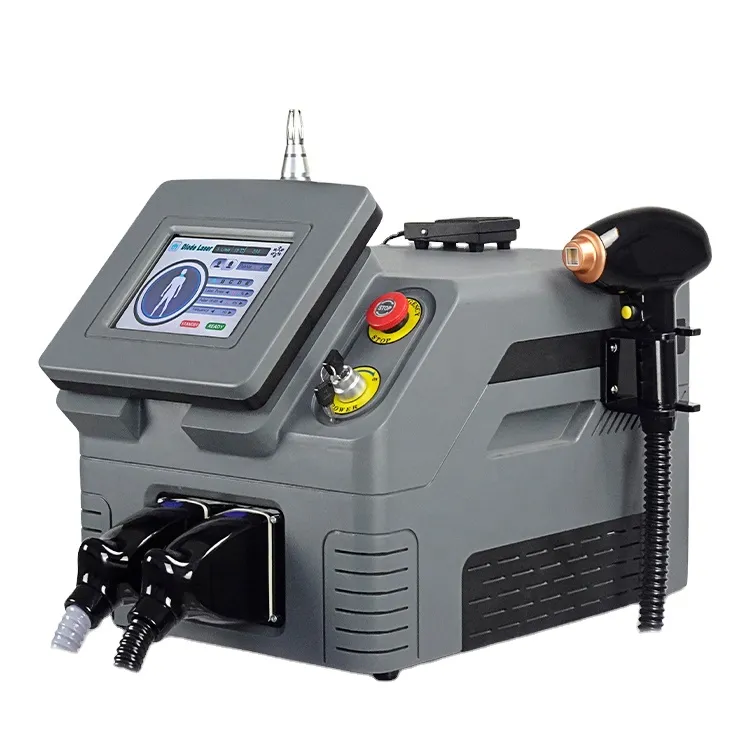 Picosecond Laser 808NM Diode Laser Hair Machine Alexandrite кожа омоложения замораживания.